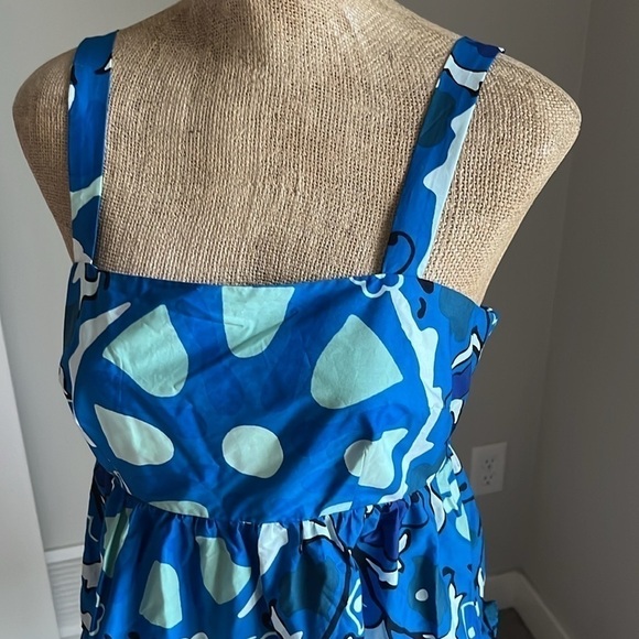 RHODE X Target Large Zinnia Floral Tiered Mini Dress Various Sizes NEW! - Picture 9 of 10